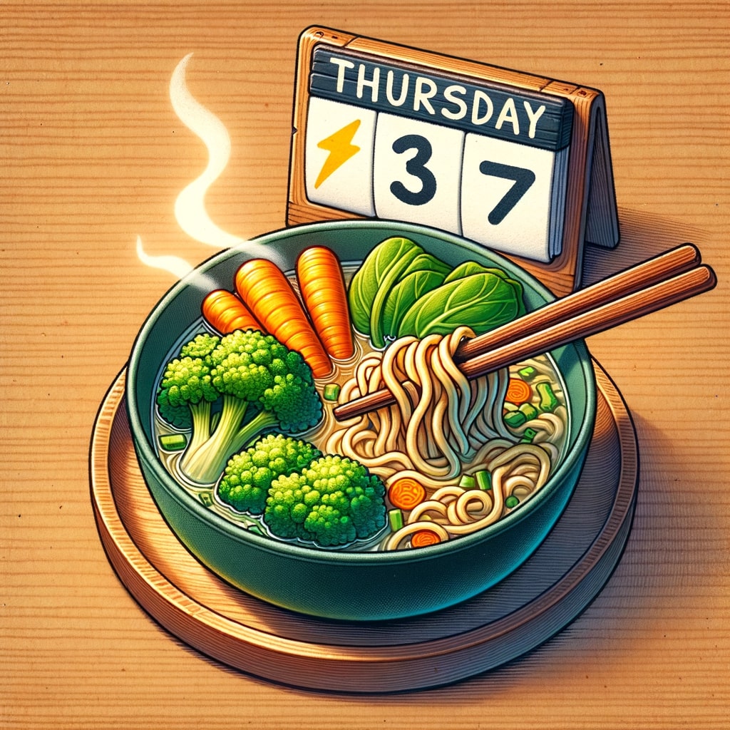 Thursday: Veggie Ramen