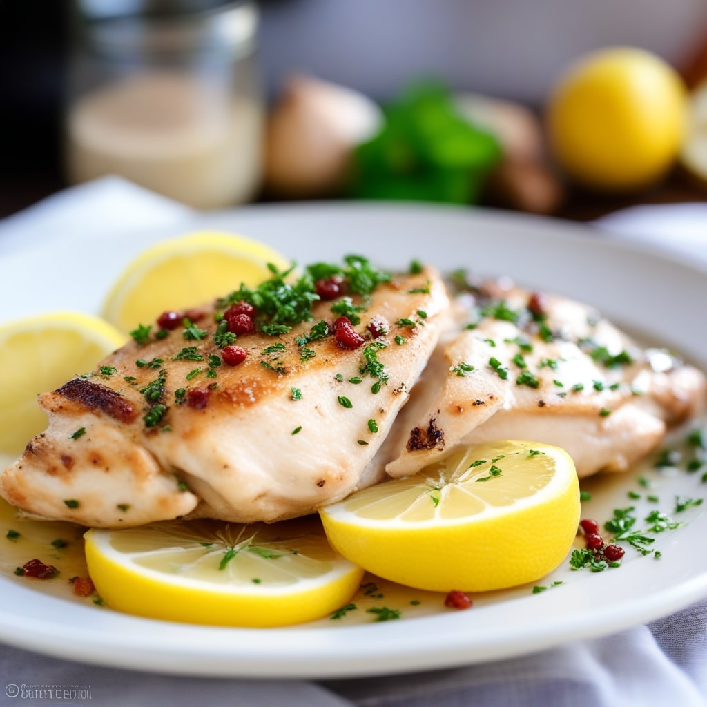 Quick Lemon Garlic Chicken