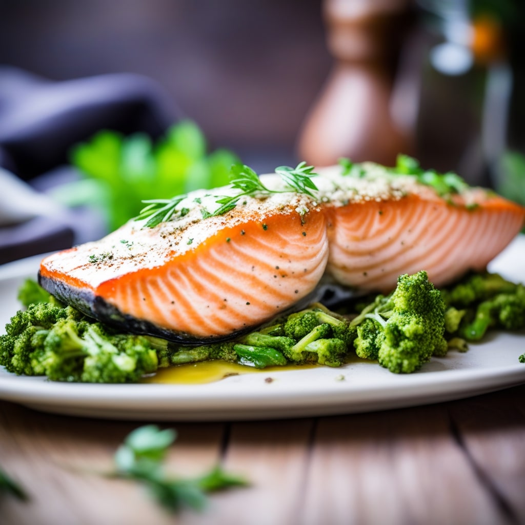 Easy Salmon with Herb Crust: